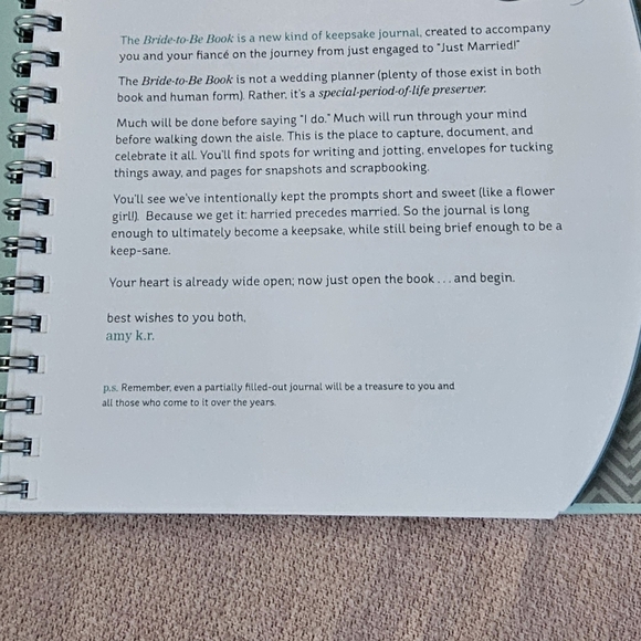 Bride to Be journal - Picture 5 of 5